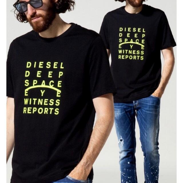 DIESEL(ディーゼル)の【新品未使用】DIESEL ディーゼル／デザイン Ｔシャツ カットソー M メンズのトップス(Tシャツ/カットソー(半袖/袖なし))の商品写真