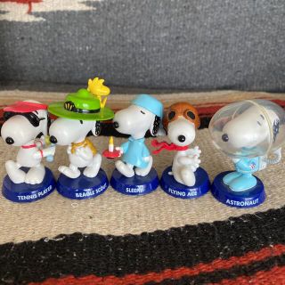 ピーナッツ(PEANUTS)のSNOOPY ミニフィギュア　置物(キャラクターグッズ)