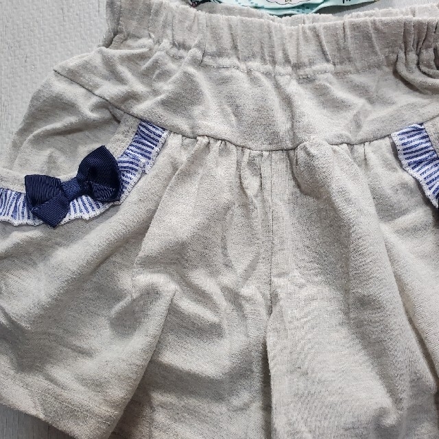 いち様専用⭐ショートパンツ１２０センチ　2枚 キッズ/ベビー/マタニティのキッズ服女の子用(90cm~)(パンツ/スパッツ)の商品写真