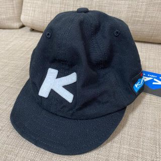 カブー(KAVU)のKAVU ベースボールキャップ（BK）100%cotton(キャップ)