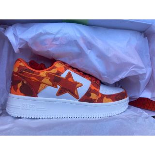 HERON PRESTON × BAPE STA "Orange" (スニーカー)