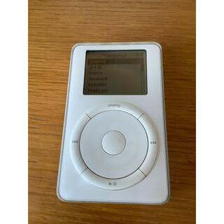 アイポッド(iPod)のiPod 初代　5GB(ポータブルプレーヤー)
