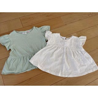 ザラキッズ(ZARA KIDS)のZARA KIDS トップス2着セット(Tシャツ/カットソー)