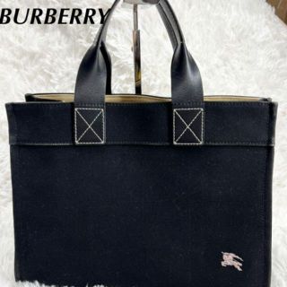 バーバリーブルーレーベル(BURBERRY BLUE LABEL)のBURBERRY BLUELABEL キャンバス地 トートバッグ  A4収納(トートバッグ)