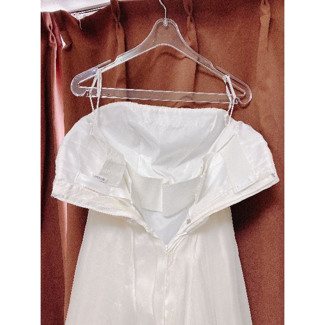 ヒサコタカヤマ　0140　7Tサイズ　スレンダーライン　ウェディングドレス レディースのフォーマル/ドレス(ウェディングドレス)の商品写真