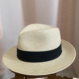 ボルサリーノ(Borsalino)のHATS&DREAMS イタリア製 パナマハット 麦わら帽子(麦わら帽子/ストローハット)