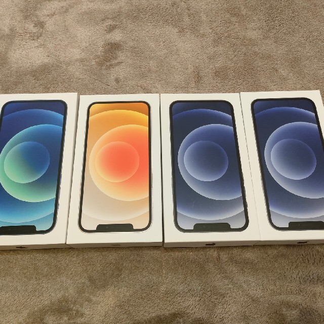 iPhone - iPhone 12 64GB ブルー 1台、ホワイト1台、ブラック２台