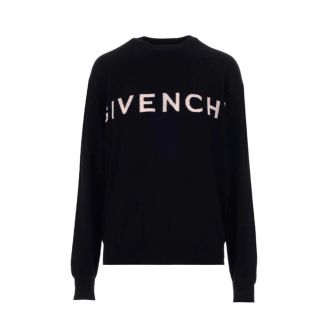 ジバンシィ(GIVENCHY)のマッサー様専用 GIVENCHY 21AW ロゴ ブラック ニット ジバンシィ(ニット/セーター)