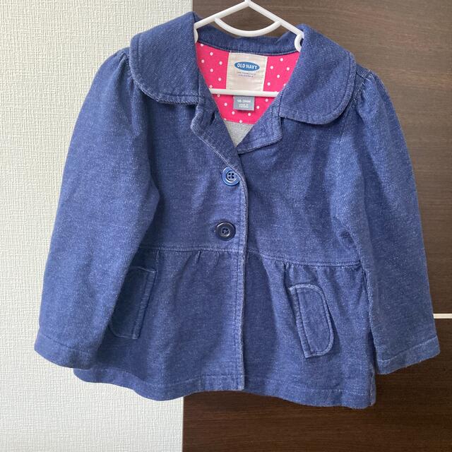 Old Navy(オールドネイビー)のオールドネイビー　女の子ライトアウター　羽織90 キッズ/ベビー/マタニティのキッズ服女の子用(90cm~)(ジャケット/上着)の商品写真