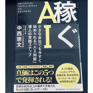 稼ぐＡＩ 小さな会社でも今すぐ始められる「人工知能」導入の実(ビジネス/経済)