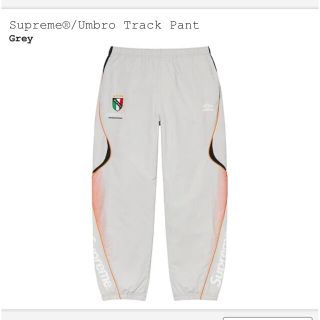 シュプリーム(Supreme)のSupreme®/Umbro Track Pant grey XL(その他)