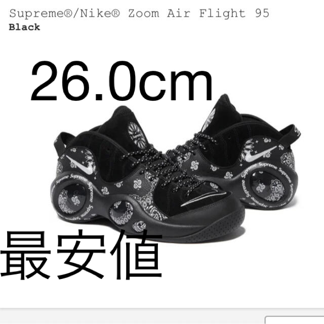 Supreme(シュプリーム)のSupreme®/Nike® Zoom Air Flight 95 メンズの靴/シューズ(スニーカー)の商品写真