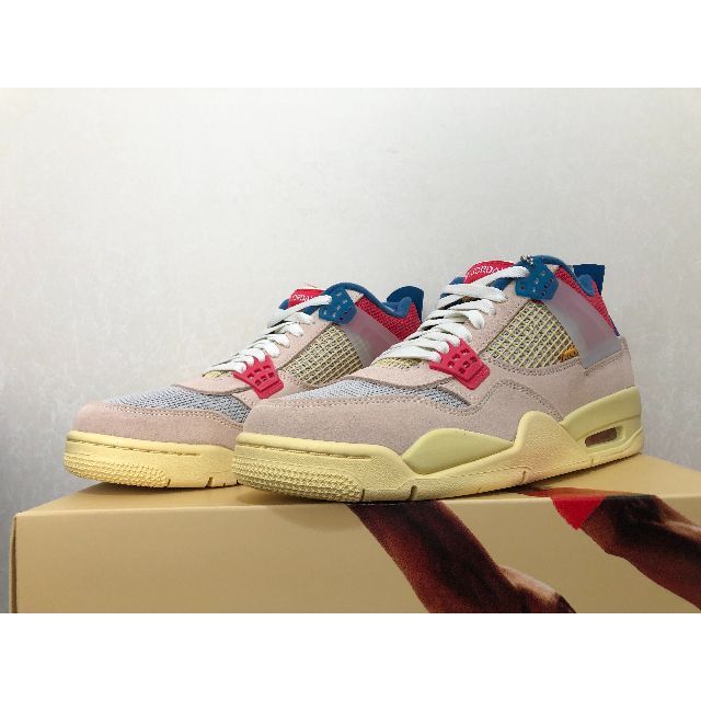 Nike air jordan 4 Union 27.5cm GUAVA ICE