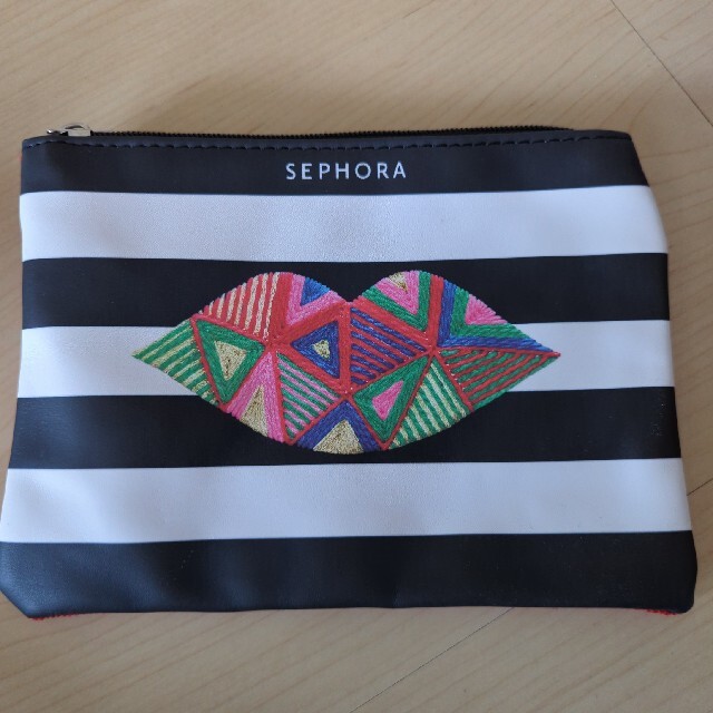 Sephora(セフォラ)の【非売品】SEPHORAポーチ レディースのファッション小物(ポーチ)の商品写真