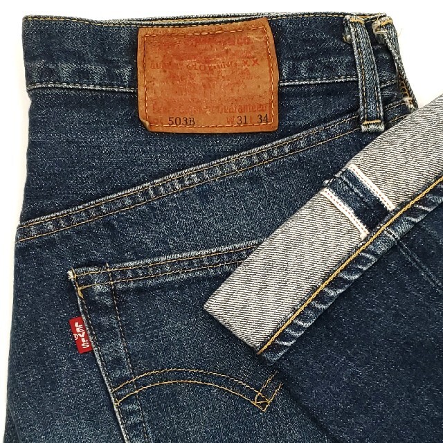 良サイズ◆Levi's 503B-XX◆W31日本製ビンテージ復刻ジーンズ282良サイズLevi