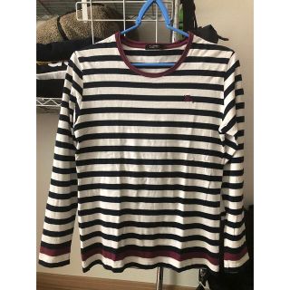 バーバリーブラックレーベル(BURBERRY BLACK LABEL)のバーバリー　アバクロ　ラコステ　ラルフ　ボーダー　ロンT Tシャツ 長袖(Tシャツ/カットソー(七分/長袖))