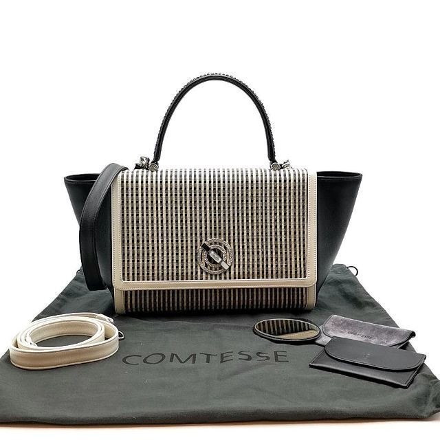 COMTESSE コンテス ハンドバッグ ホースヘア-