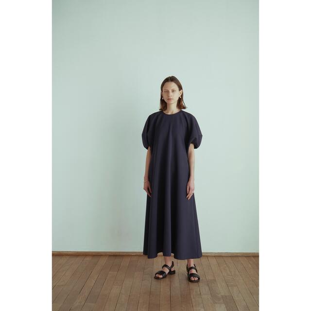 CLANE(クラネ)のCLANE LANTERN SLEEVE FLARE ONE PIECE レディースのワンピース(ロングワンピース/マキシワンピース)の商品写真