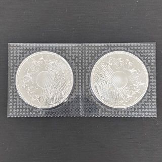 天皇陛下御在位60年記念硬貨 額面10,000円  2枚