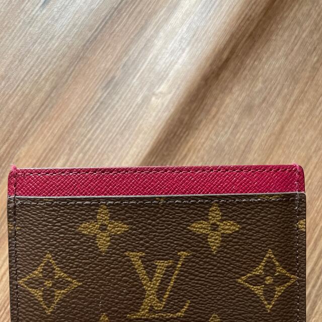 LOUIS VUITTON(ルイヴィトン)のルイヴィトン　カードケース　ショッパー付き❣️ レディースのファッション小物(名刺入れ/定期入れ)の商品写真