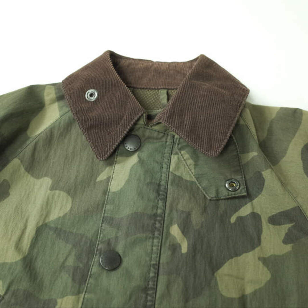 Barbour(バーブァー)のBarbour バブアー BEDALE CAMO ビデイル カモ 1301002 XXS カモフラージュ コットン/ナイロン ノンオイル ジャケット アウター【中古】【Barbour】 レディースのジャケット/アウター(ブルゾン)の商品写真