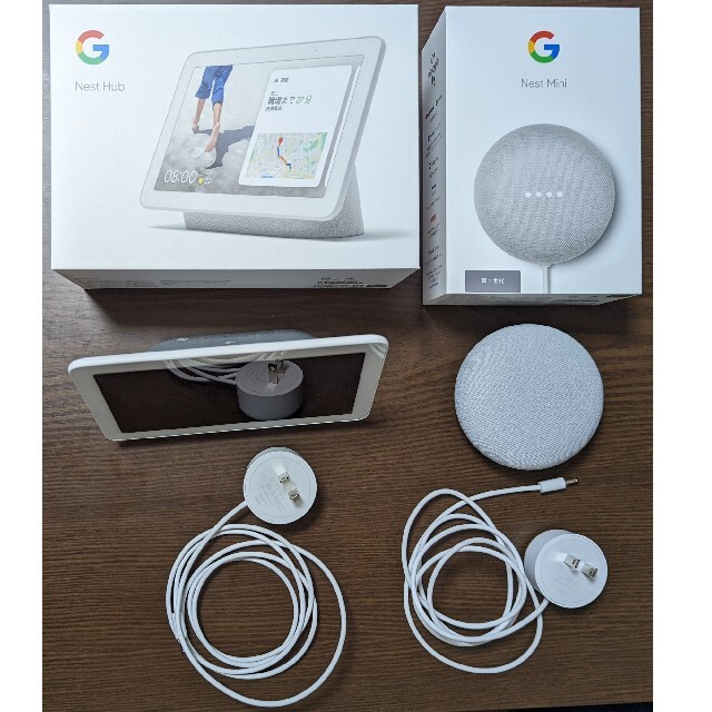 【別売不可】Google Nest Mini＆Google Nest hub初代