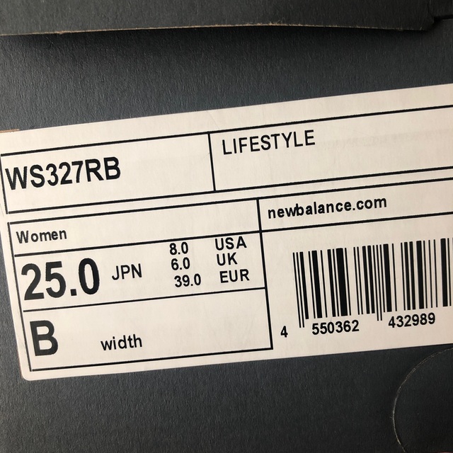 New Balance(ニューバランス)のニューバランス　WS327RB レディースの靴/シューズ(スニーカー)の商品写真