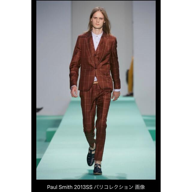 ポールスミス  PaulSmith スーツ　ジャケット　ブラウン　シルク　春夏