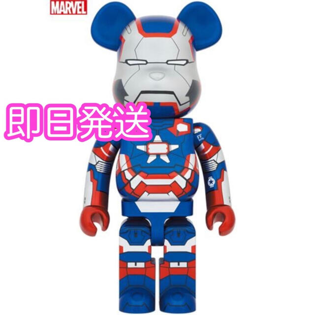 新品未開封　BE@RBRICK IRON PATRIOT 1000％