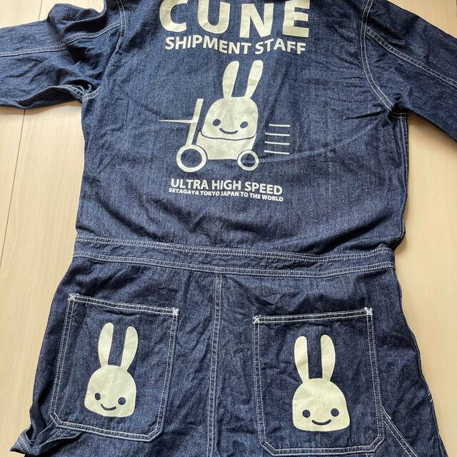 超美品 CUNE オールインワン デニム ツナギ リール - grupoferraro.hn