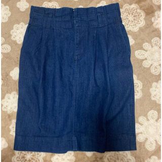 ダブルクローゼット(w closet)のタイトスカート 美品(ひざ丈スカート)