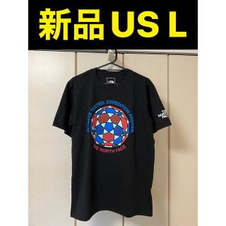 ザノースフェイス(THE NORTH FACE)の海外限定　新品　ノースフェイス　メンズ　グラフィックTシャツ　黒　L カットソー(Tシャツ/カットソー(半袖/袖なし))