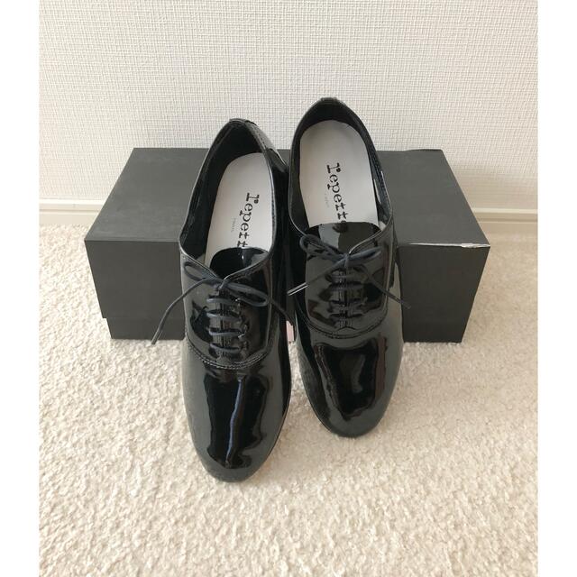 repetto - repetto ZIZI エナメル レペット ジジ レースアップ ダンス