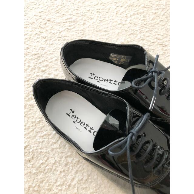 スピード出荷 repetto ZIZI エナメル レペット ジジ レースアップ