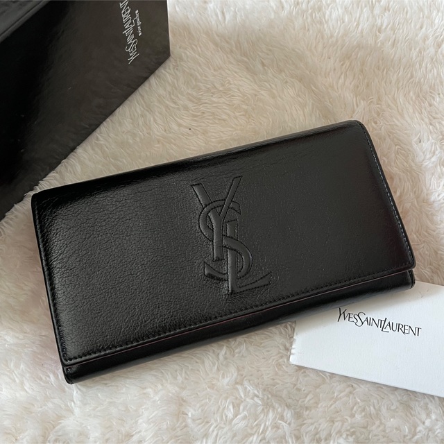 美品　saintlaurent イヴサンローラン  二つ折り　長財布