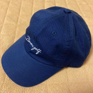 ビームス(BEAMS)の【新品未使用】BEAMS GOLFレディース キャップ ネイビー(その他)