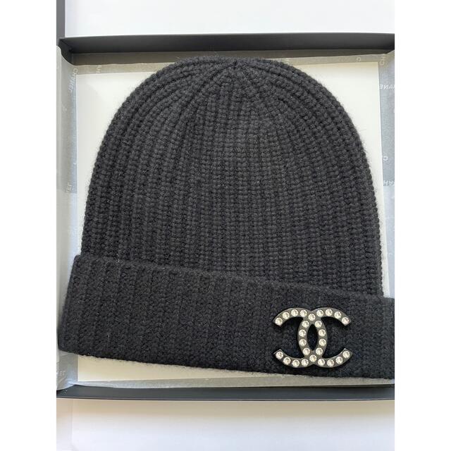 美品】極上 定価12万 カシミヤ100% CHANEL シャネル ニット帽 - www