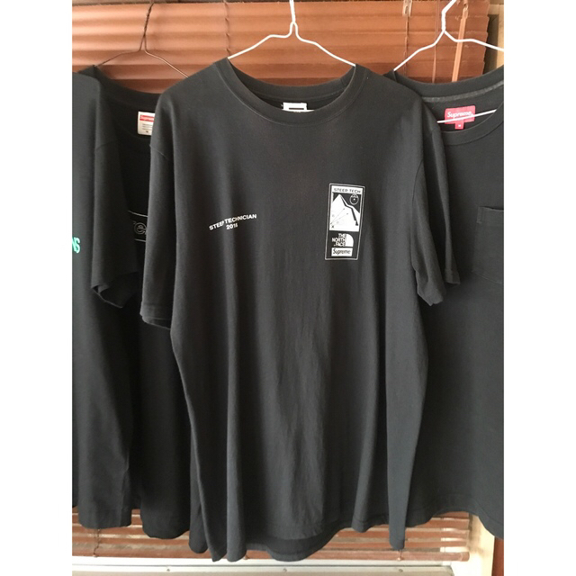 Supreme(シュプリーム)のM supreme the north face steep teck Tシャツ メンズのトップス(Tシャツ/カットソー(半袖/袖なし))の商品写真