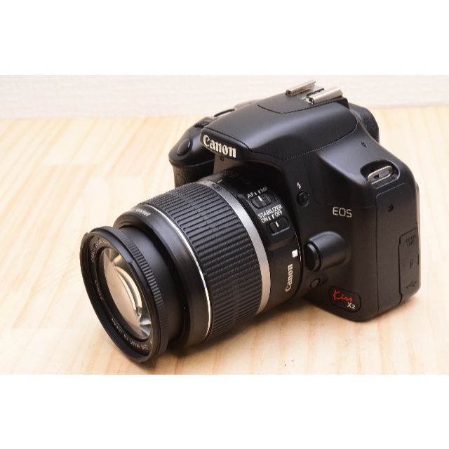 Canon(キヤノン)のE05/キャノン  EOS kiss X2 ボディ18-55mm /4052-6 スマホ/家電/カメラのカメラ(デジタル一眼)の商品写真