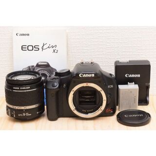 Canon - E05/キャノン EOS kiss X2 ボディ18-55mm /4052-6の通販 ...