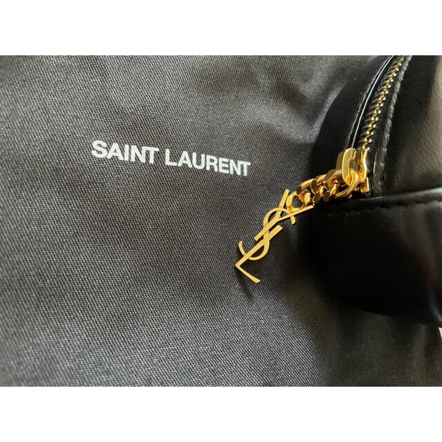 Saint Laurent - サンローラン キルティングレザーポーチの通販 by