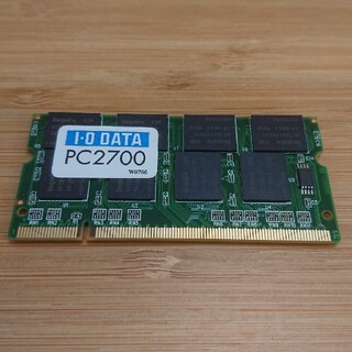 アイオーデータ(IODATA)のIODATA  メモリー PC2700  SSD333-1G(PCパーツ)