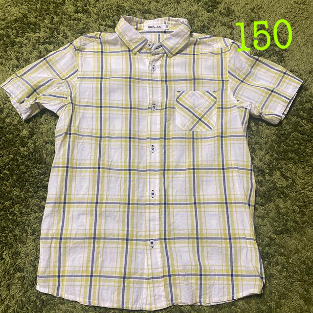 BeBe(ベベ)のNoeil aime BeBe べべ　150 男の子　男児　半袖　シャツ　夏　 キッズ/ベビー/マタニティのキッズ服男の子用(90cm~)(Tシャツ/カットソー)の商品写真