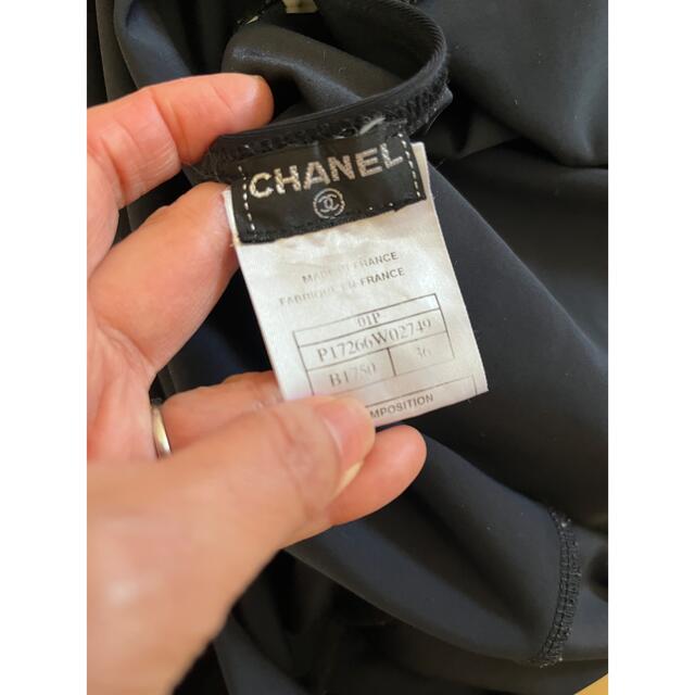 □シャネル□ワンピース□マイヨ素材□36□00C 【限定セール!】 48