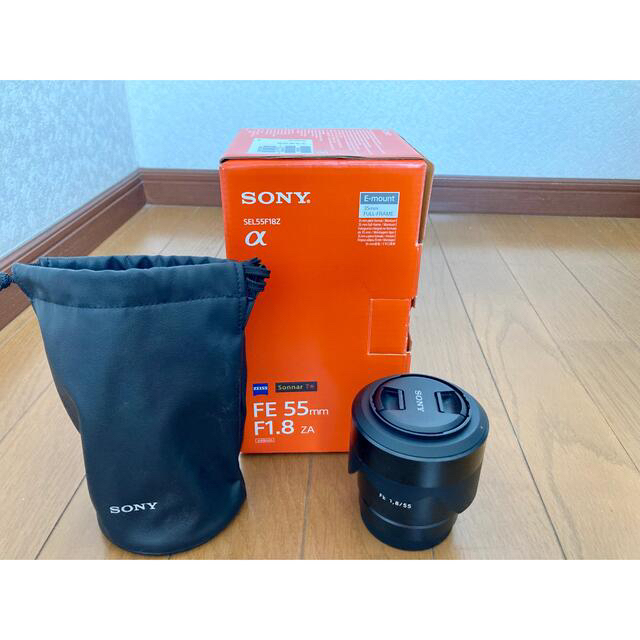 SONY(ソニー)のソニー Sonnar T＊ FE 55mm F1.8 ZA SEL55F18Z  スマホ/家電/カメラのカメラ(レンズ(単焦点))の商品写真