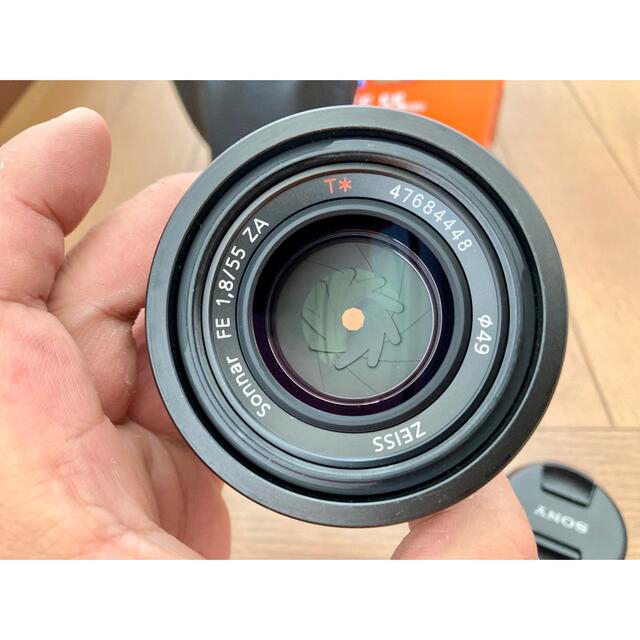 SONY(ソニー)のソニー Sonnar T＊ FE 55mm F1.8 ZA SEL55F18Z  スマホ/家電/カメラのカメラ(レンズ(単焦点))の商品写真