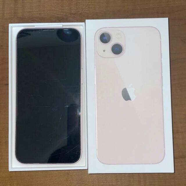 【新品同様】iPhone13 128GB ピンク スマホ/家電/カメラのスマートフォン/携帯電話(スマートフォン本体)の商品写真