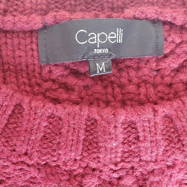 Capelli　ケーブル編みアランニットセーター CA-05 メンズのトップス(ニット/セーター)の商品写真