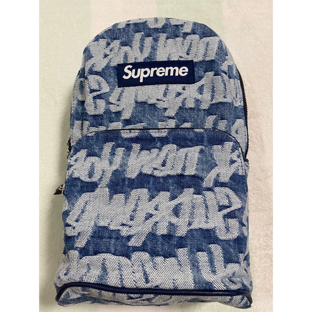 Fat Tip Jacquard Denim Sling Bag スリングバッグ バッグ Fat Tip Jacquard Denim Sling Bag スリングバッグ バッグ