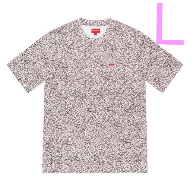 Supreme Small Box Tee Pink Leopard